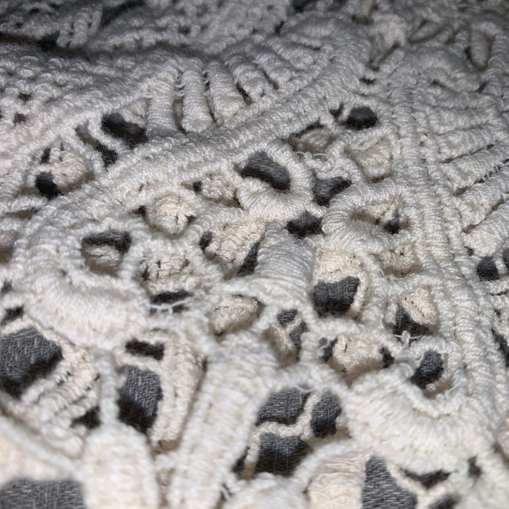 Forever 21 knitted white tank top cover - Picture 3 of 4